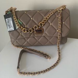 NWT badgley mischka crossbody with vegan leather